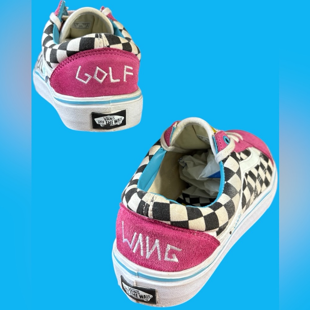 VANS-Tyler, the creator GOLF WANG sneakers. Unisex Men’s 8.5/women’s 10. EUC! - Picture 15 of 16